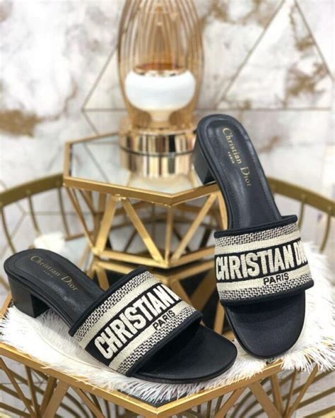 christian dior dway heeled sandal|christian dior sandals cheap.